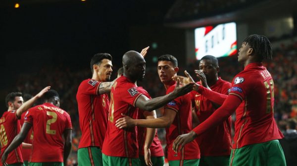 jogo de Portugal com Macedónia