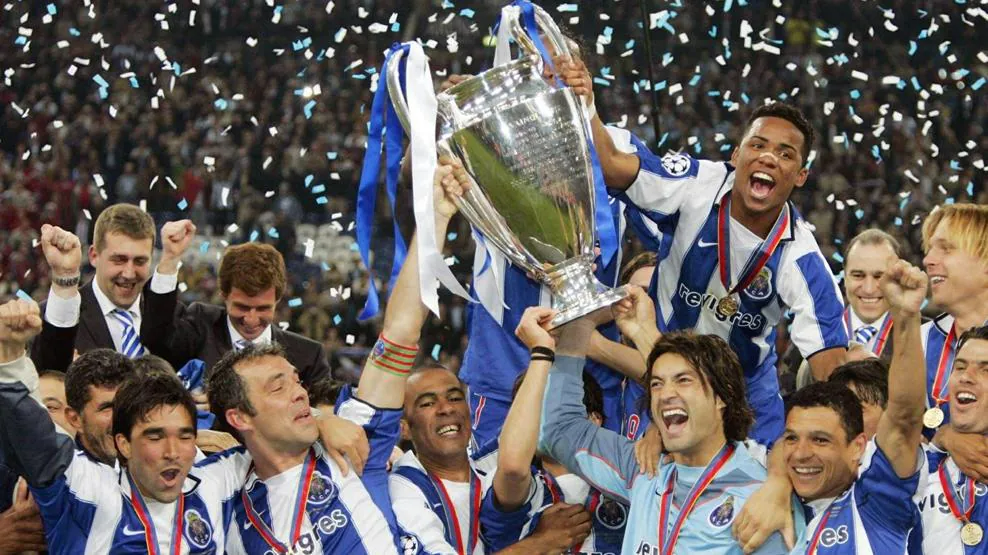 Festejos do Futebol clube do Porto na vitória da champions league