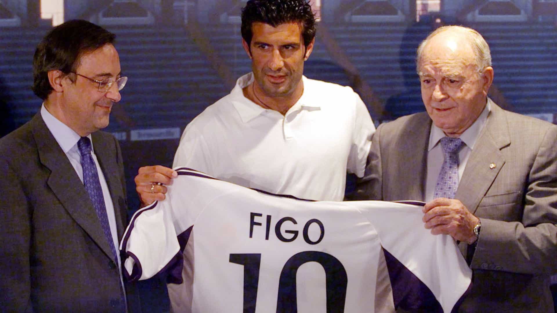 Jogador português Luís Figo