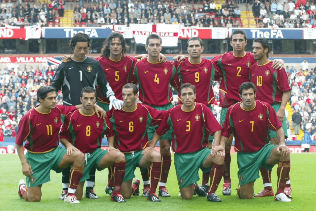 Equipamento de Portugal no mundial de 2002