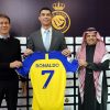Cristiano Ronaldo na sua apresentação do clube Al-Nassr Football Club