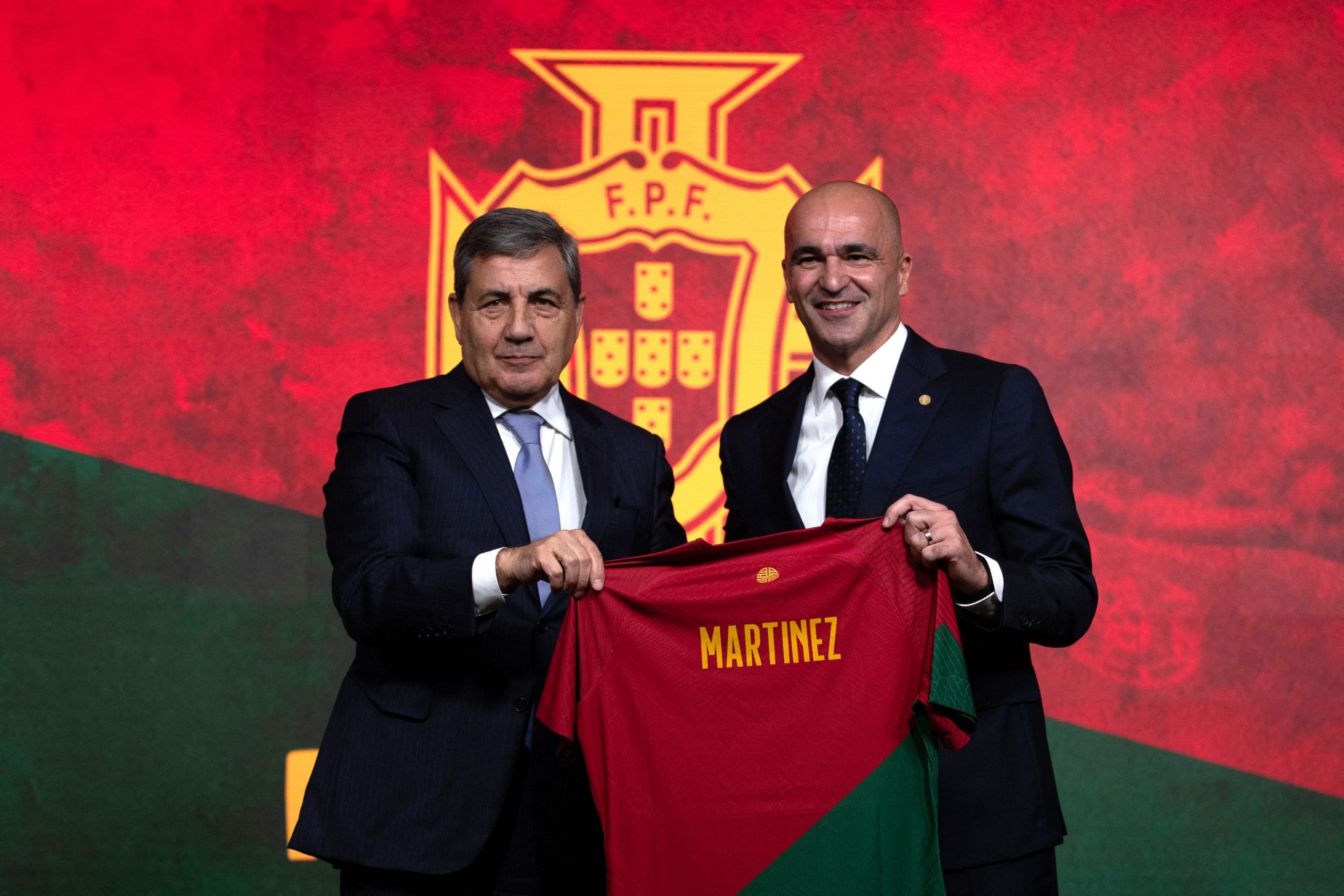 Apresentação do novo selecionador de Portugal Roberto Martinez