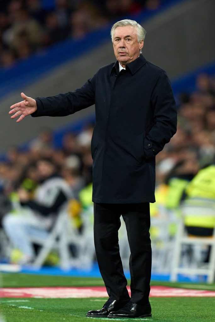 treinador de futebol Carlo Ancelotti