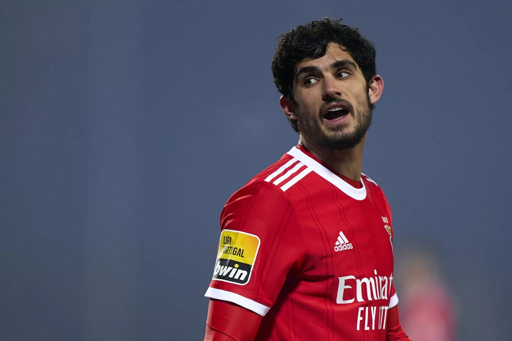 Gonçalo Guedes no Benfica na Liga Portugal bwin