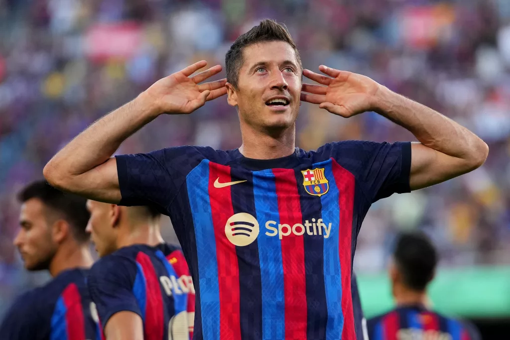 Robert Lewandowski no Barcelona